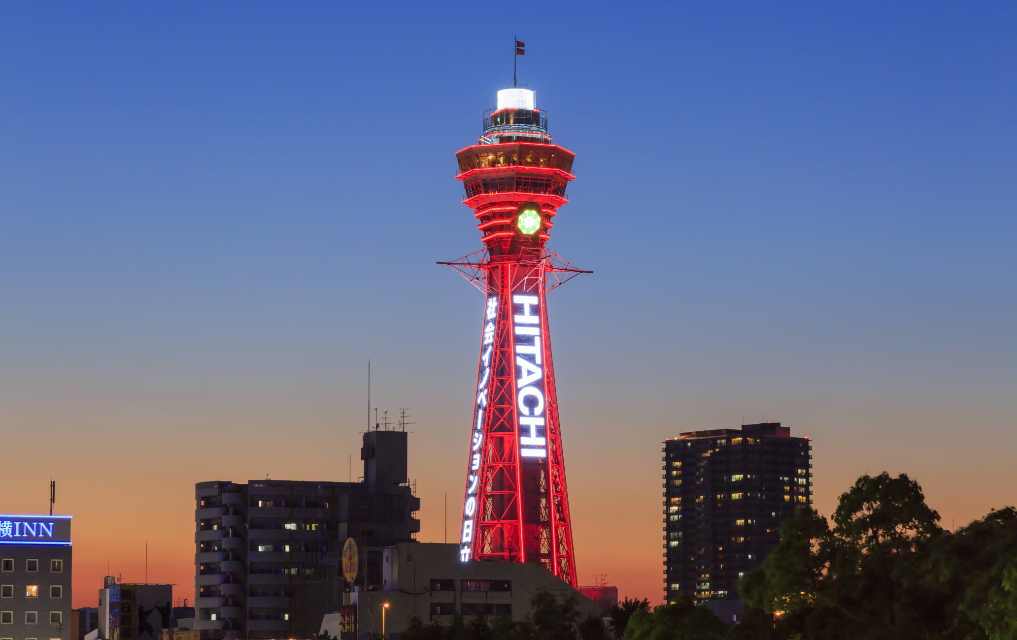 Tsutenkaku tower osaka